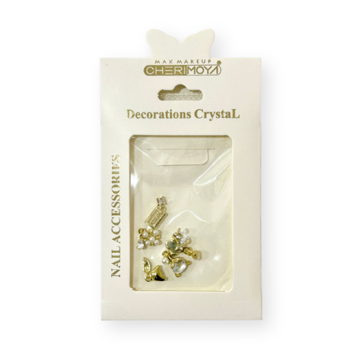 [BH011088-23] APLIQUES SURTIDO DORADO CHERIMOYA